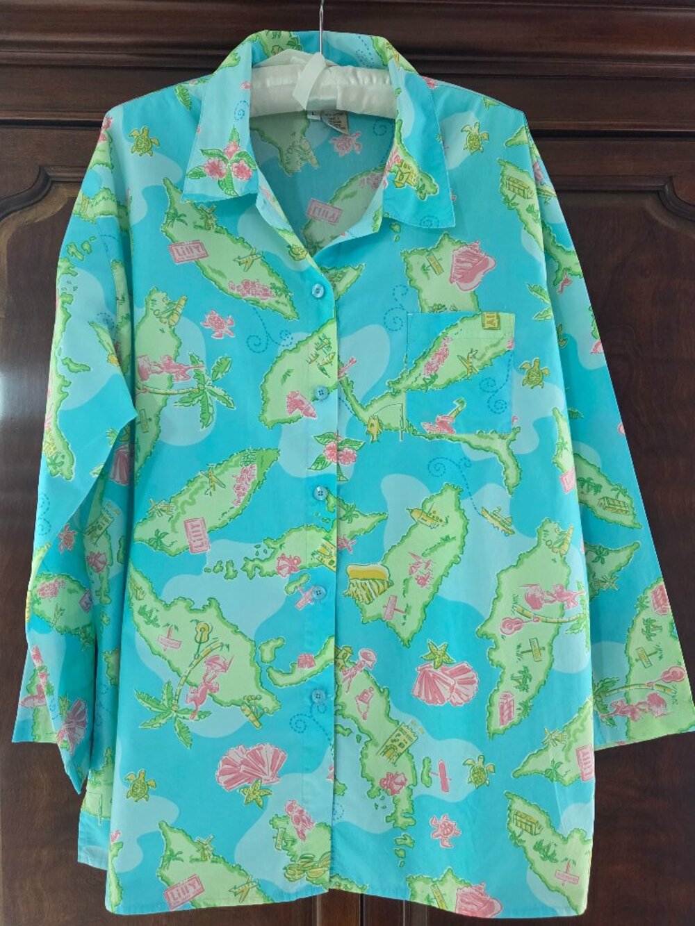 Lilly Pulitzer Vintage Shirt L